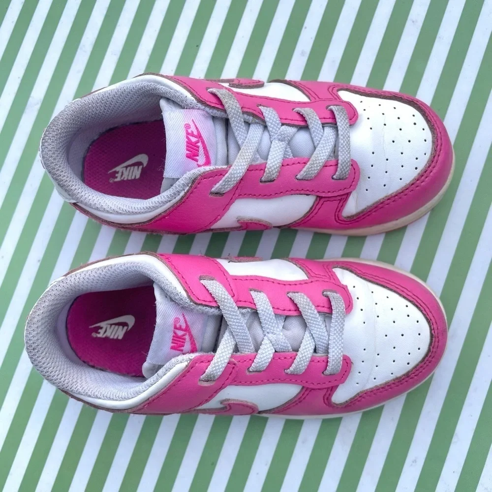 Nike Dunk Low Fuchsia Toddler Size 9.5